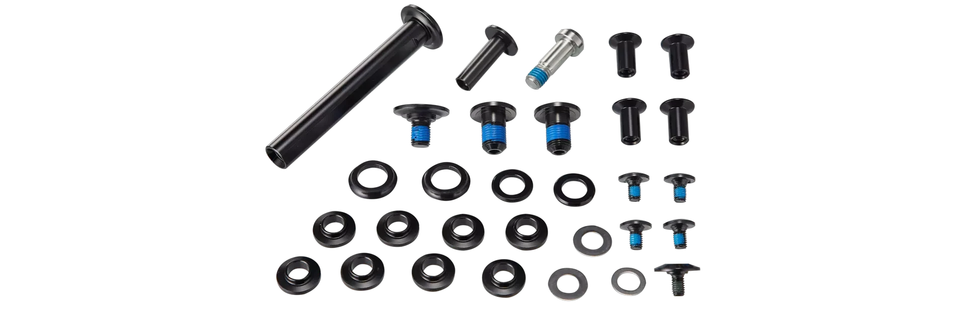 1. Set suruburi SPECIALIZED BLT KIT, MY21 EPIC EVO, SUSPENSION PIVOT BOLT KIT (W/ PIVOT SPACERS)