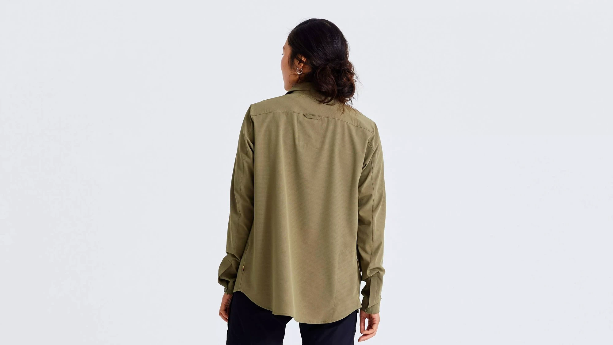 3. Camasa Ciclism SPECIALIZED/FJALLRAVEN Women's Sun (L/S) - Green