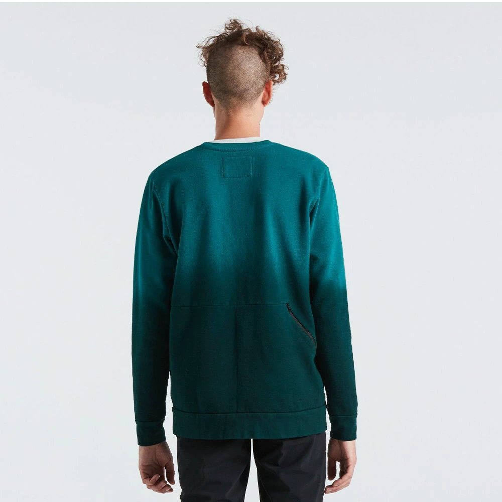 3. Bluza Ciclism SPECIALIZED Men's Legacy Spray Crewneck (L/S) - Tropical Teal
