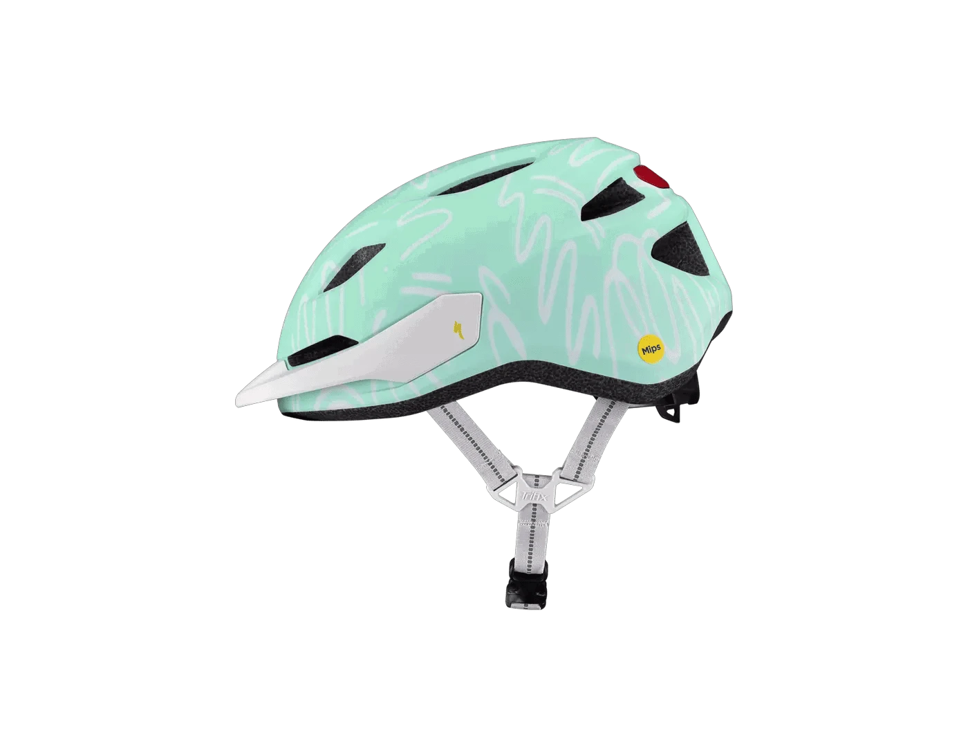 5. Casca Copii SPECIALIZED Shuffle 2 LED MIPS - Dune White Graphic | 4-7+ ani