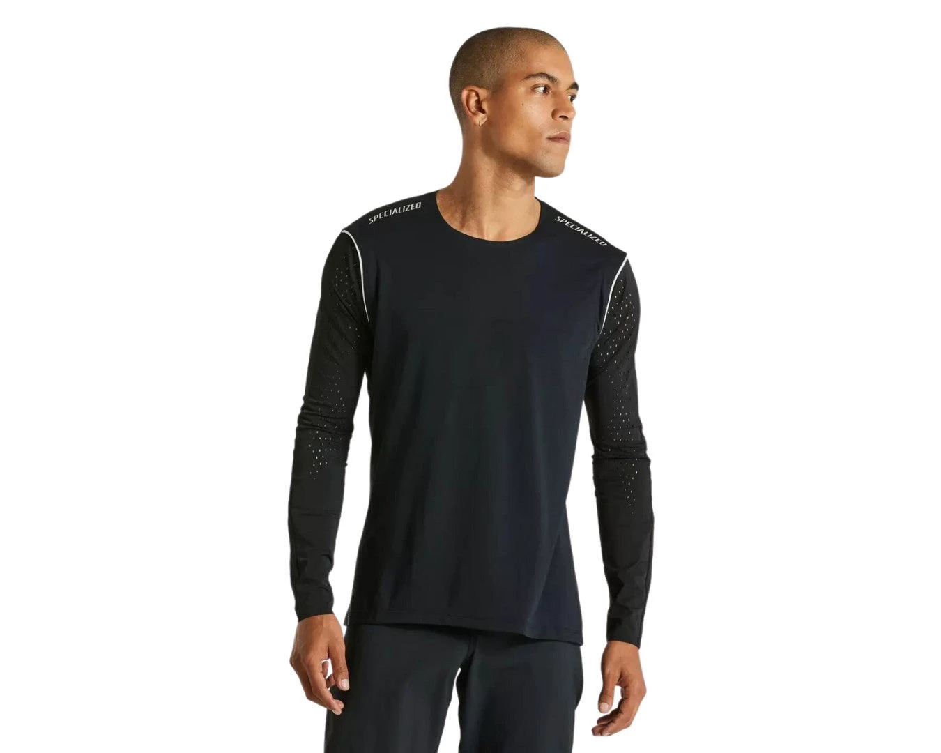 Tricou Ciclism SPECIALIZED Gravity Race (L/S) - Black - 201336