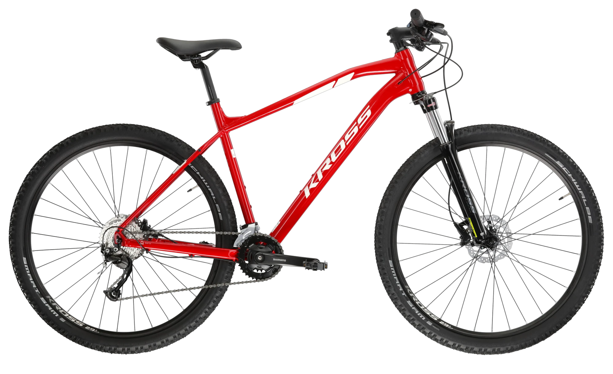 1. Bicicleta MTB Hardtail Kross Level 3.0 ALV SM 29 inch rosie Shimano Alivio
