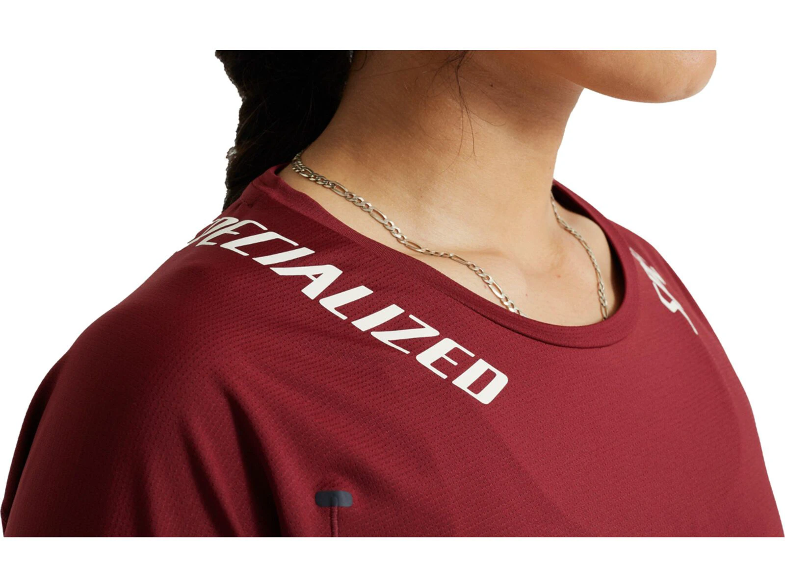 6. Tricou Ciclism SPECIALIZED Women's Trail Air (L/S) - Garnet Red