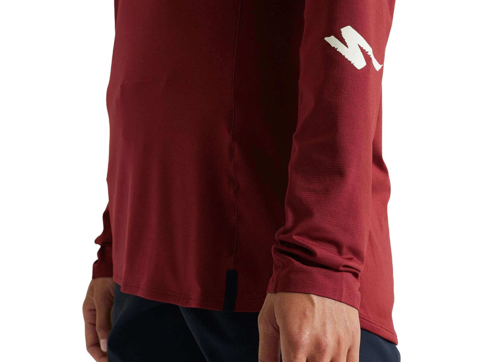 4. Tricou Ciclism SPECIALIZED Women's Trail Air (L/S) - Garnet Red