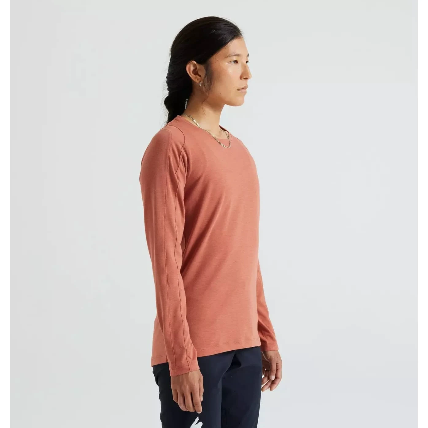 5. Tricou Ciclism SPECIALIZED Women's Trail (L/S) - Terra Cotta