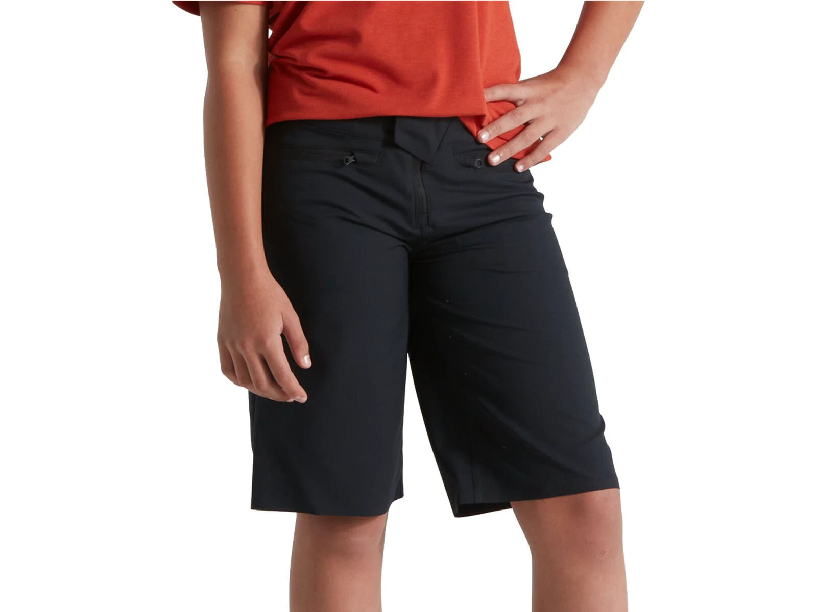2. Pantaloni Scurti Ciclism SPECIALIZED Youth Trail - Black
