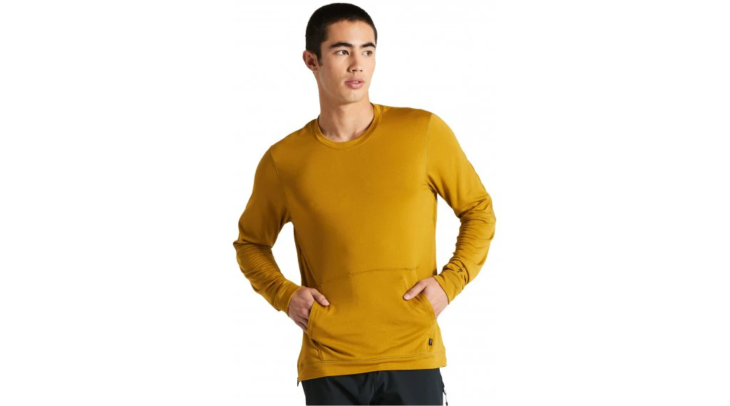 2. Tricou Ciclism SPECIALIZED Men's Trail (L/S) - Harvest Gold
