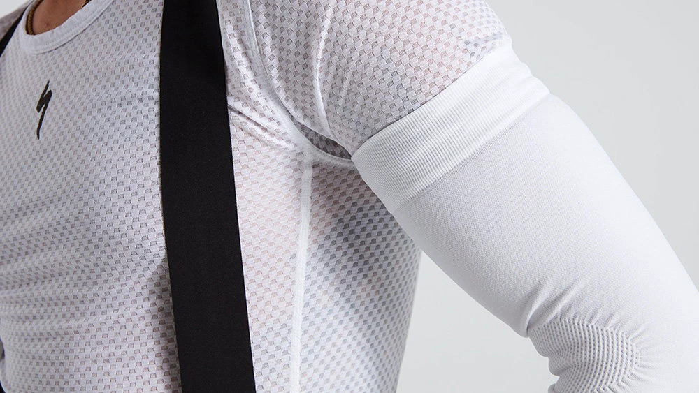 5. Incalzitoare brate SPECIALIZED Seamless UV - White