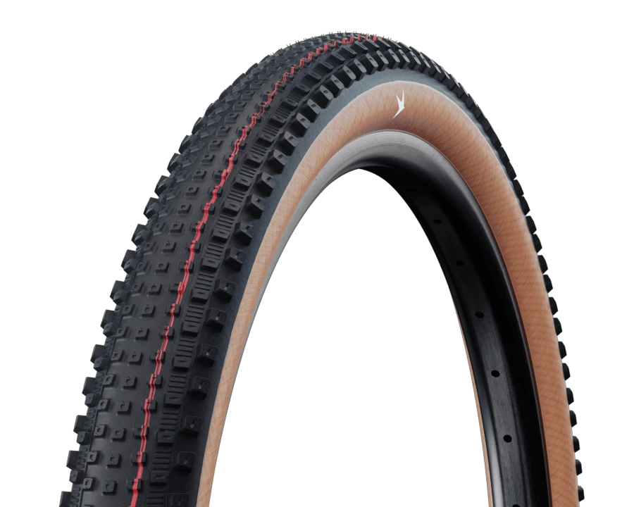 1. Cauciuc SCHWALBE Rick XC - 29x2.25 (57-622) Transparent Sidewall, Addix Speed 67EPI - Pliabil