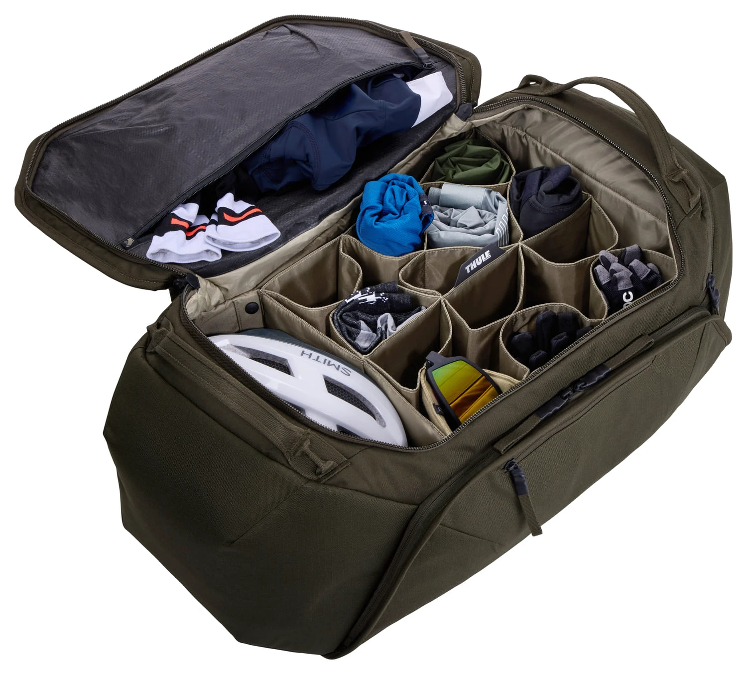 7. Geanta Voiaj THULE RoundTrip Bike - Deep Kaki