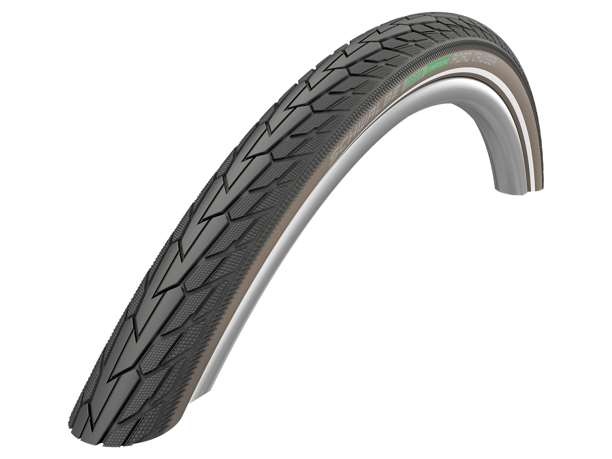 1. Cauciuc SCHWALBE Road Cruiser - 28x1.60 700x40C (42-622) HS484 B/CO+RT, Green - Sarma