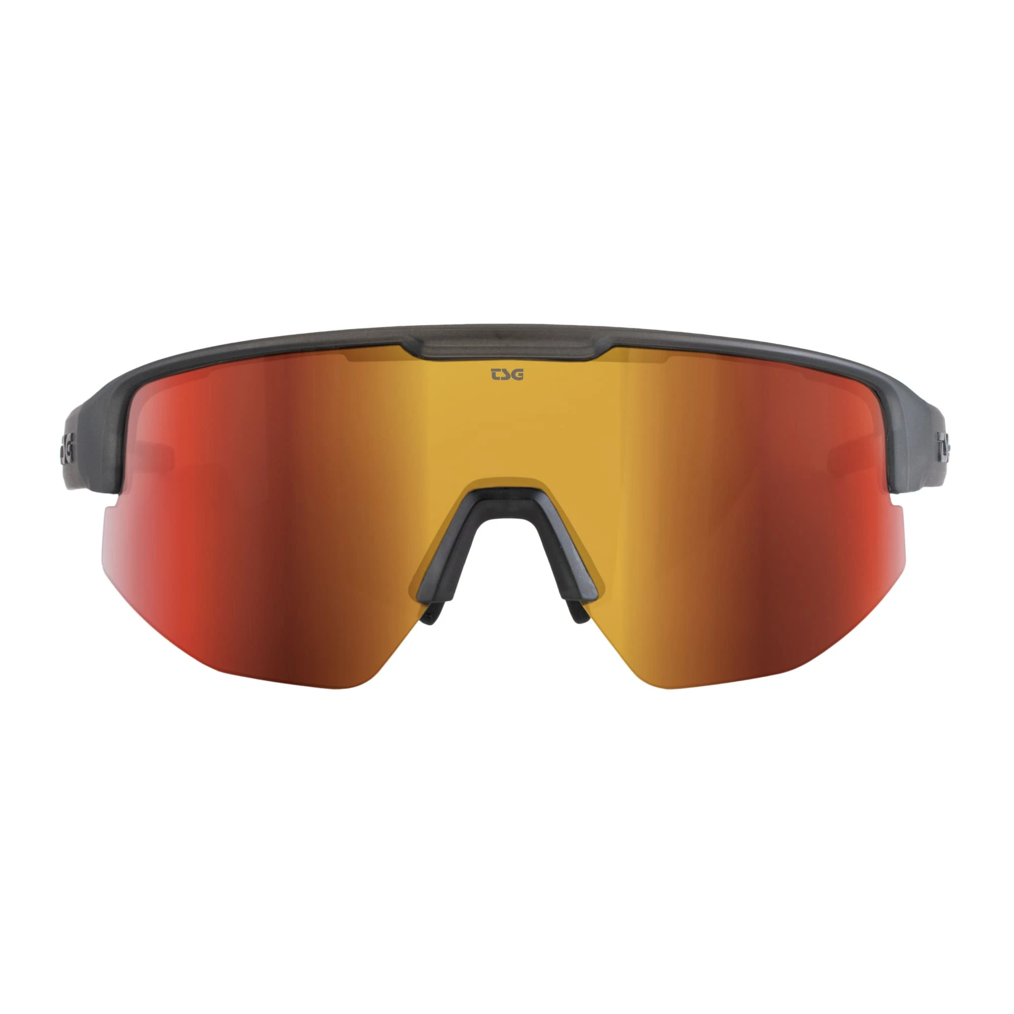 5. Ochelari Ciclism TSG Loam - Smoke Grey Clear cu Lentile Red Chrome