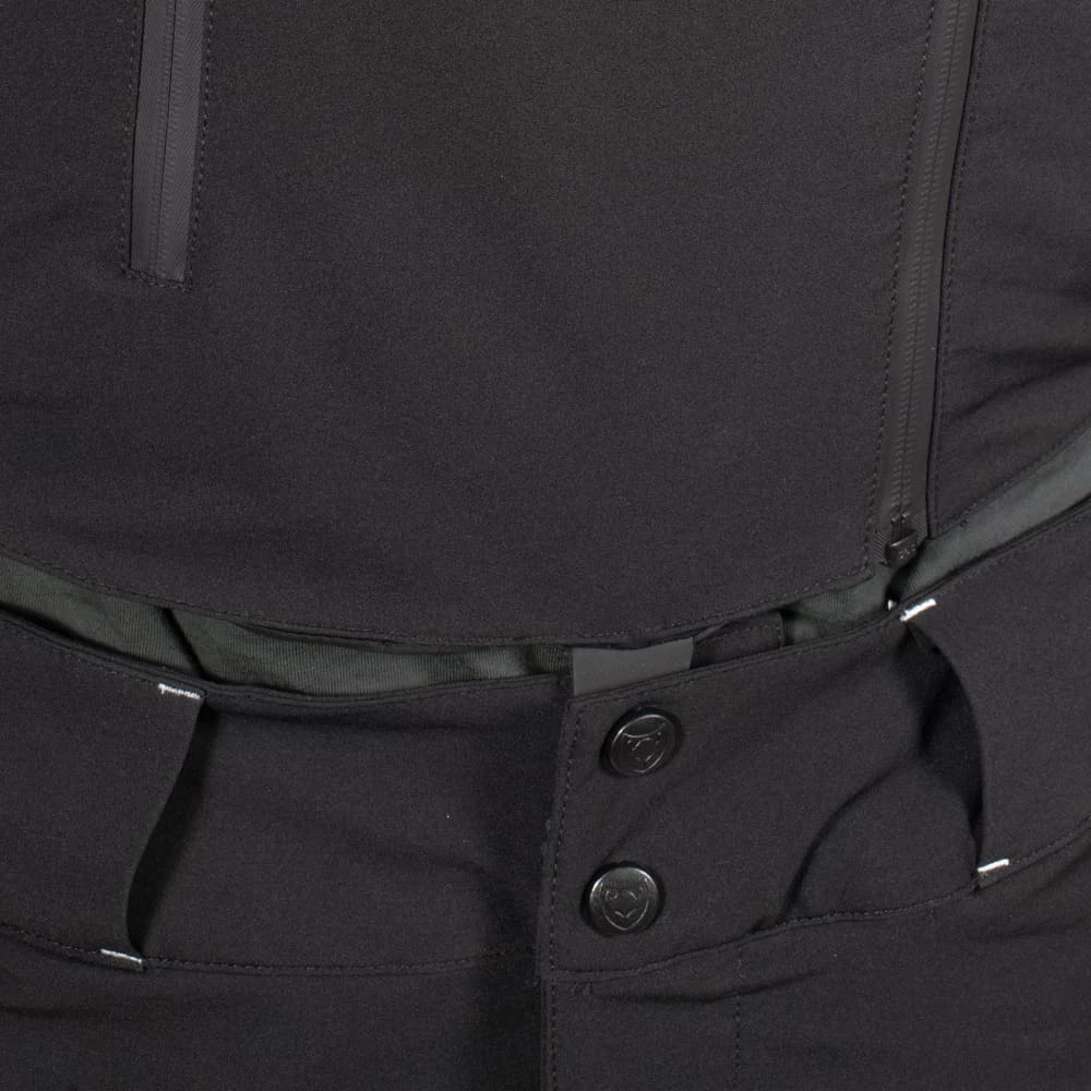 9. Pantaloni Ciclism cu Bretele TSG Hybrid - Black