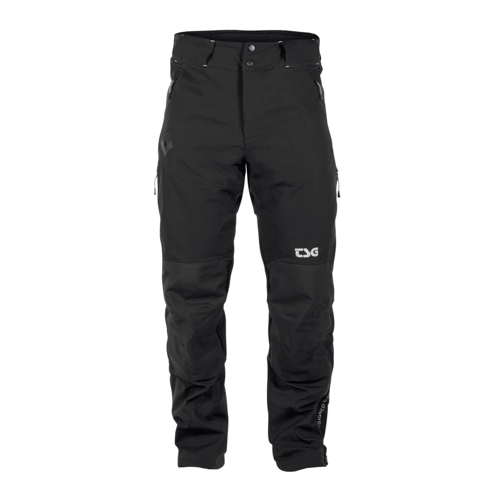 2. Pantaloni Ciclism cu Bretele TSG Hybrid - Black