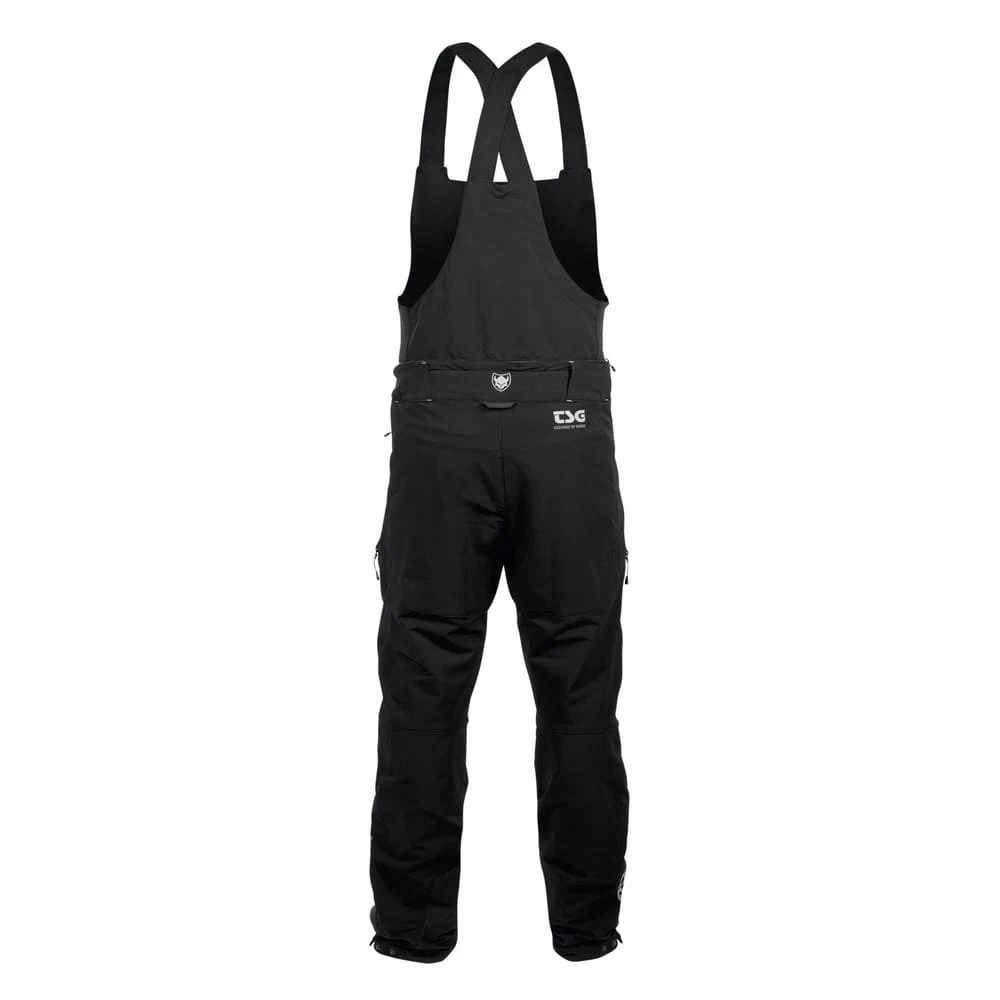 2. Pantaloni Ciclism cu Bretele TSG Hybrid - Black