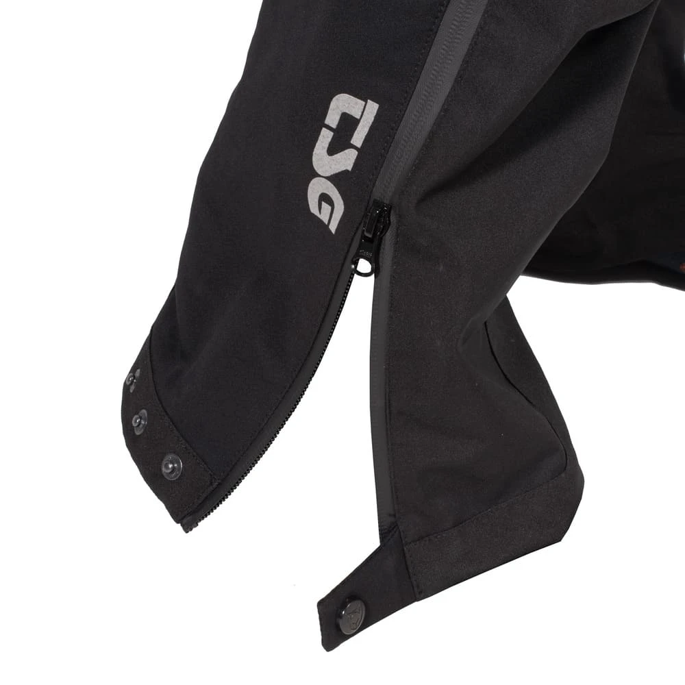 5. Pantaloni Ciclism cu Bretele TSG Hybrid - Black