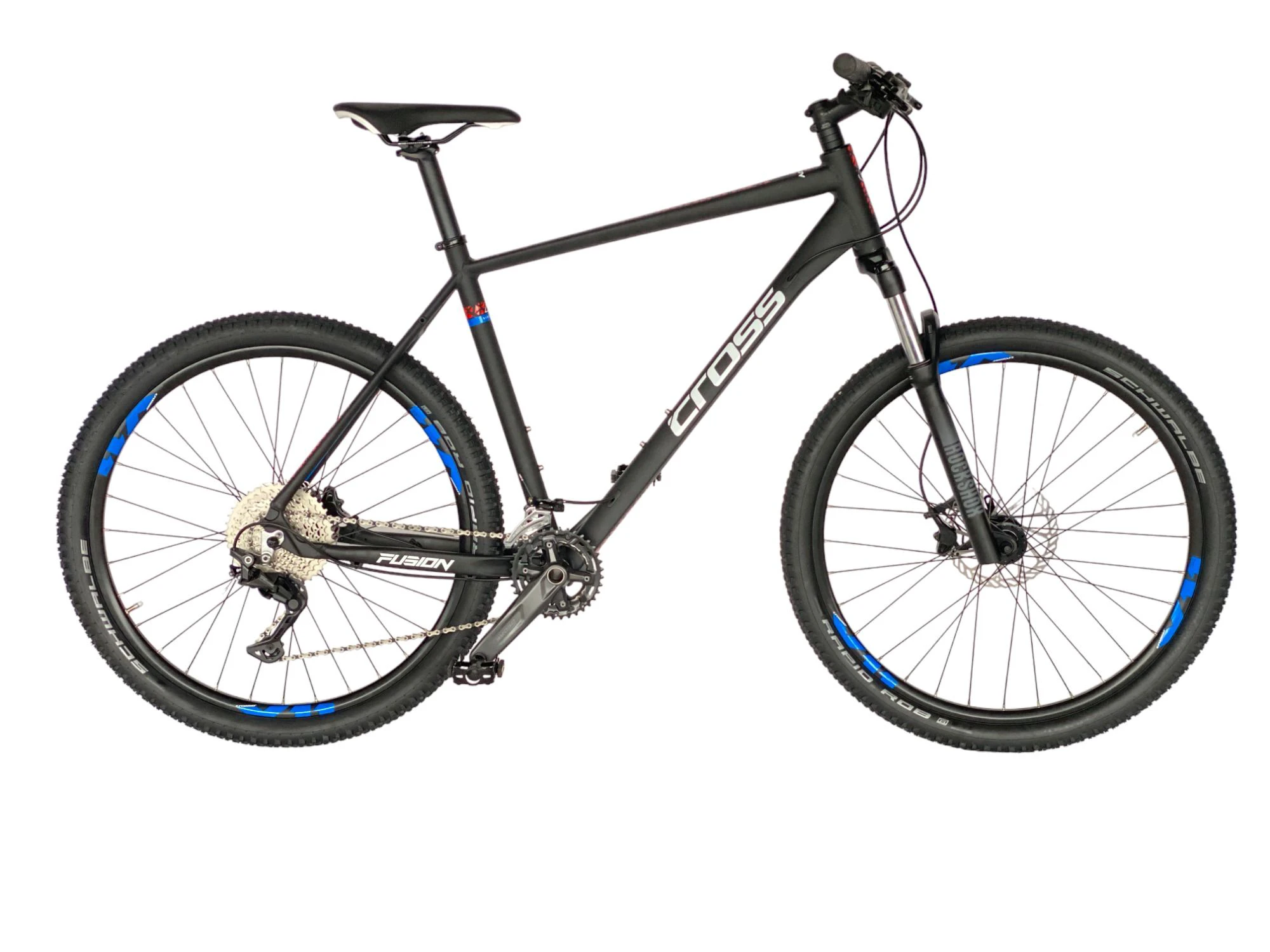 1. Bicicleta Mtb CROSS Fusion X 27.5 - Black