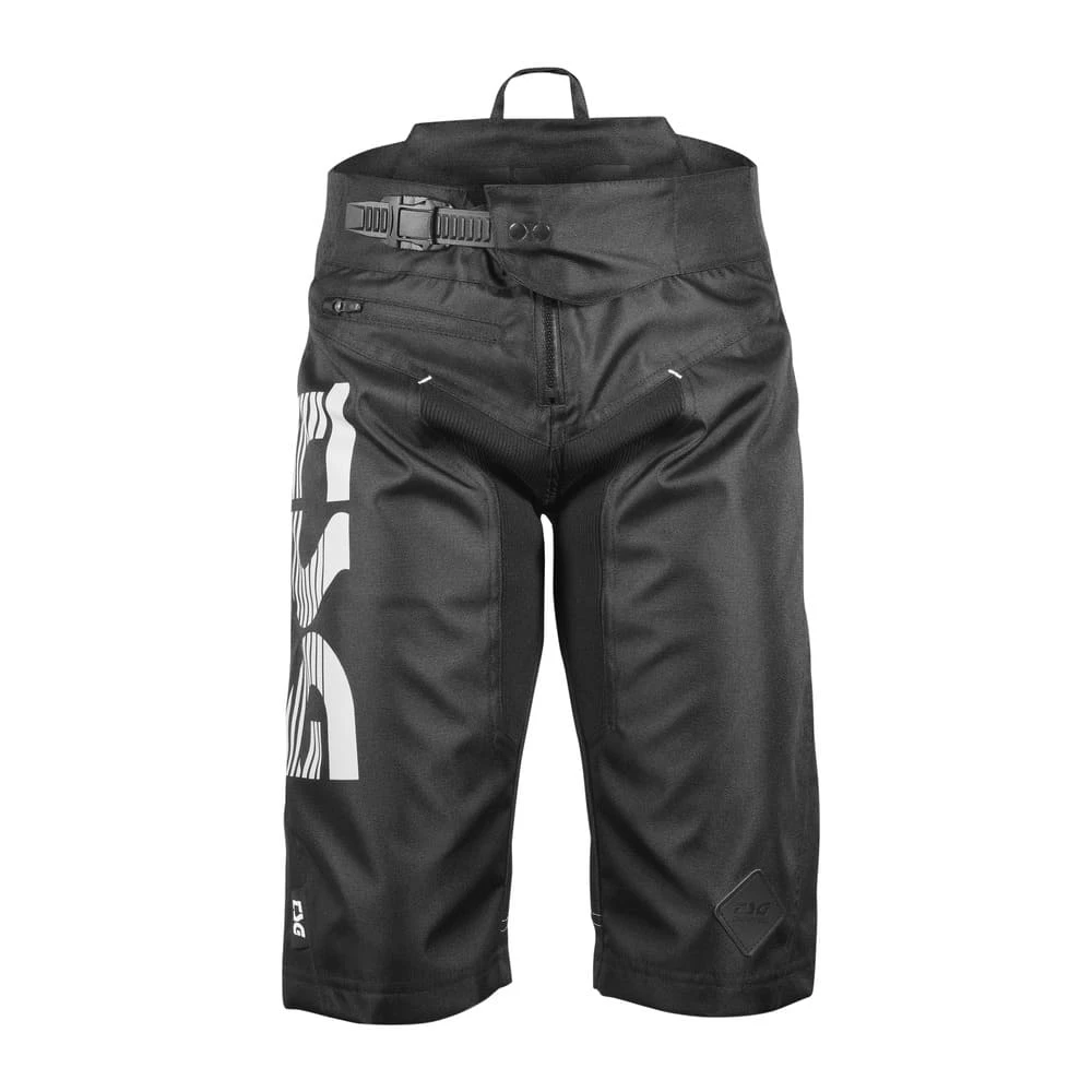 2. Pantaloni Scurti Ciclism TSG Trailz youth - Black/Grey 12 ani