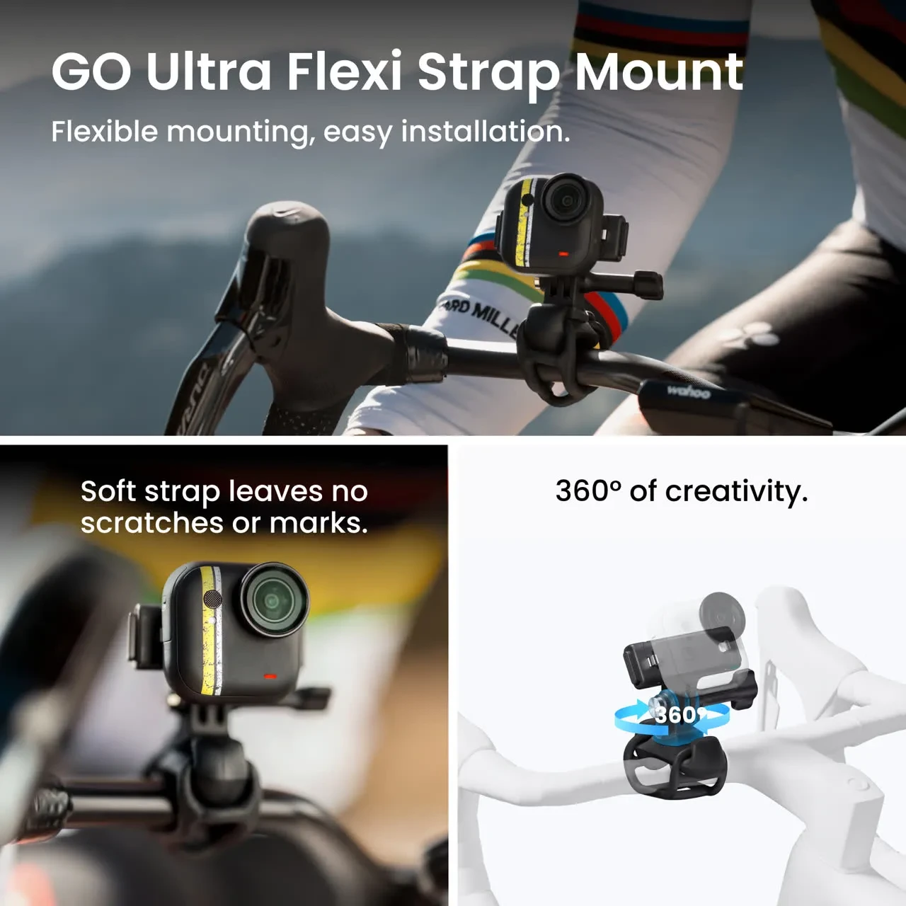 4. Insta360 Go Ultra Camera Video Sport Ultra-compacta 4K - Tadej Pogačar Edition
