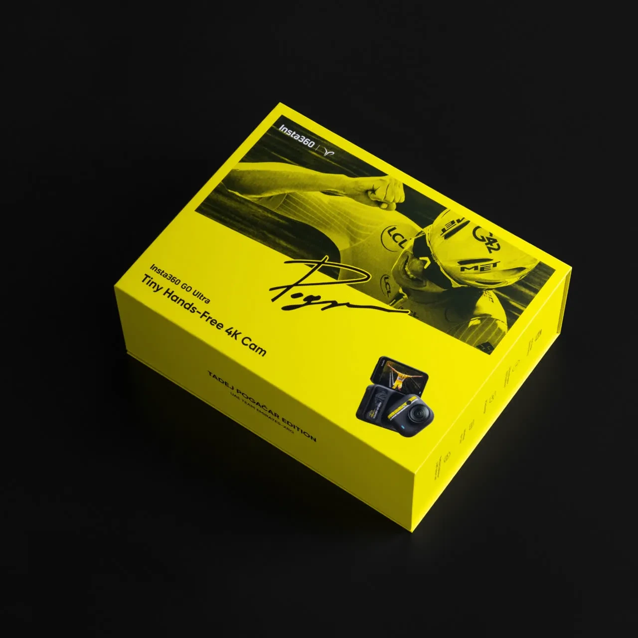 10. Insta360 Go Ultra Camera Video Sport Ultra-compacta 4K - Tadej Pogačar Edition