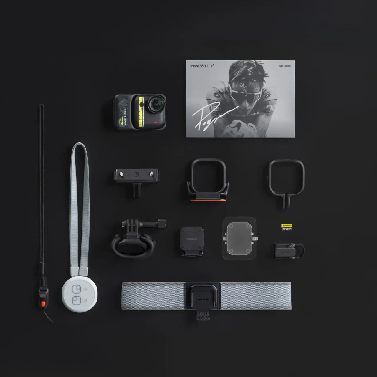 12. Insta360 Go Ultra Camera Video Sport Ultra-compacta 4K - Tadej Pogačar Edition