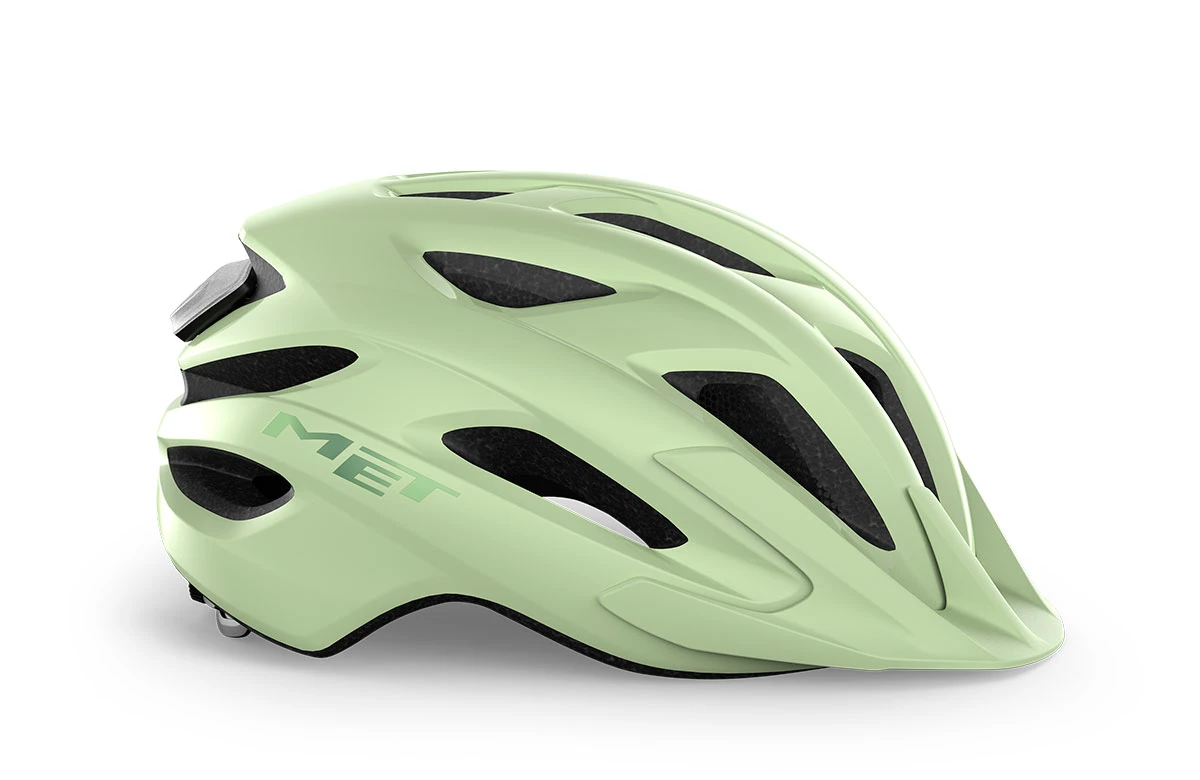 Casca ciclism MET Crossover - verde menta lucios - 204160