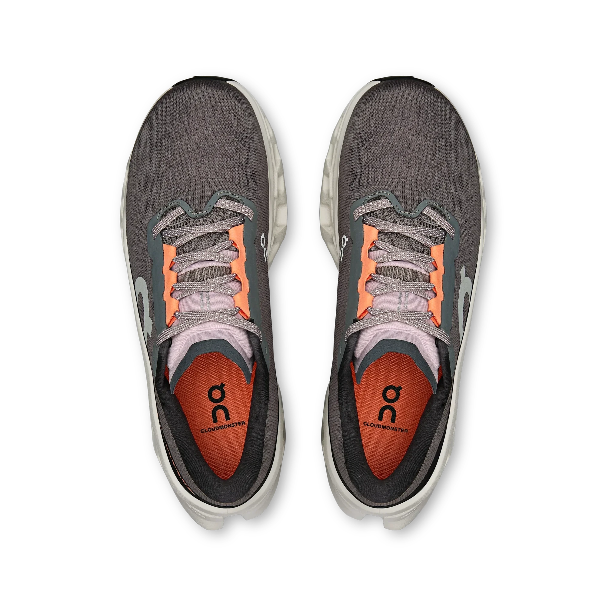 2. Pantofi alergare On Cloudmonster 3 W - Eclipse Ivory | amortizare maximă