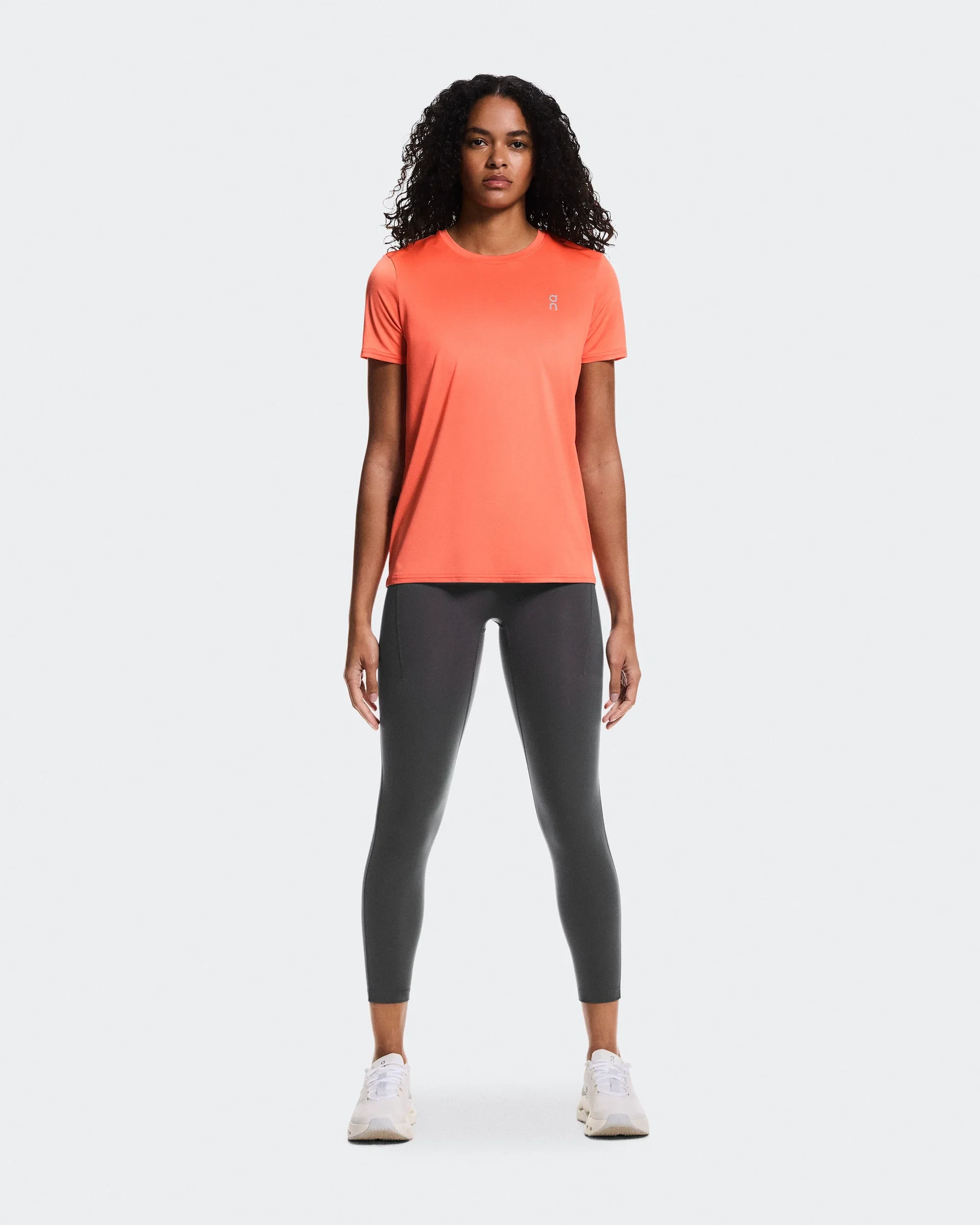 Tricou alergare On Core-T W - turcoaz Reef | ușor și versatil - 203901
