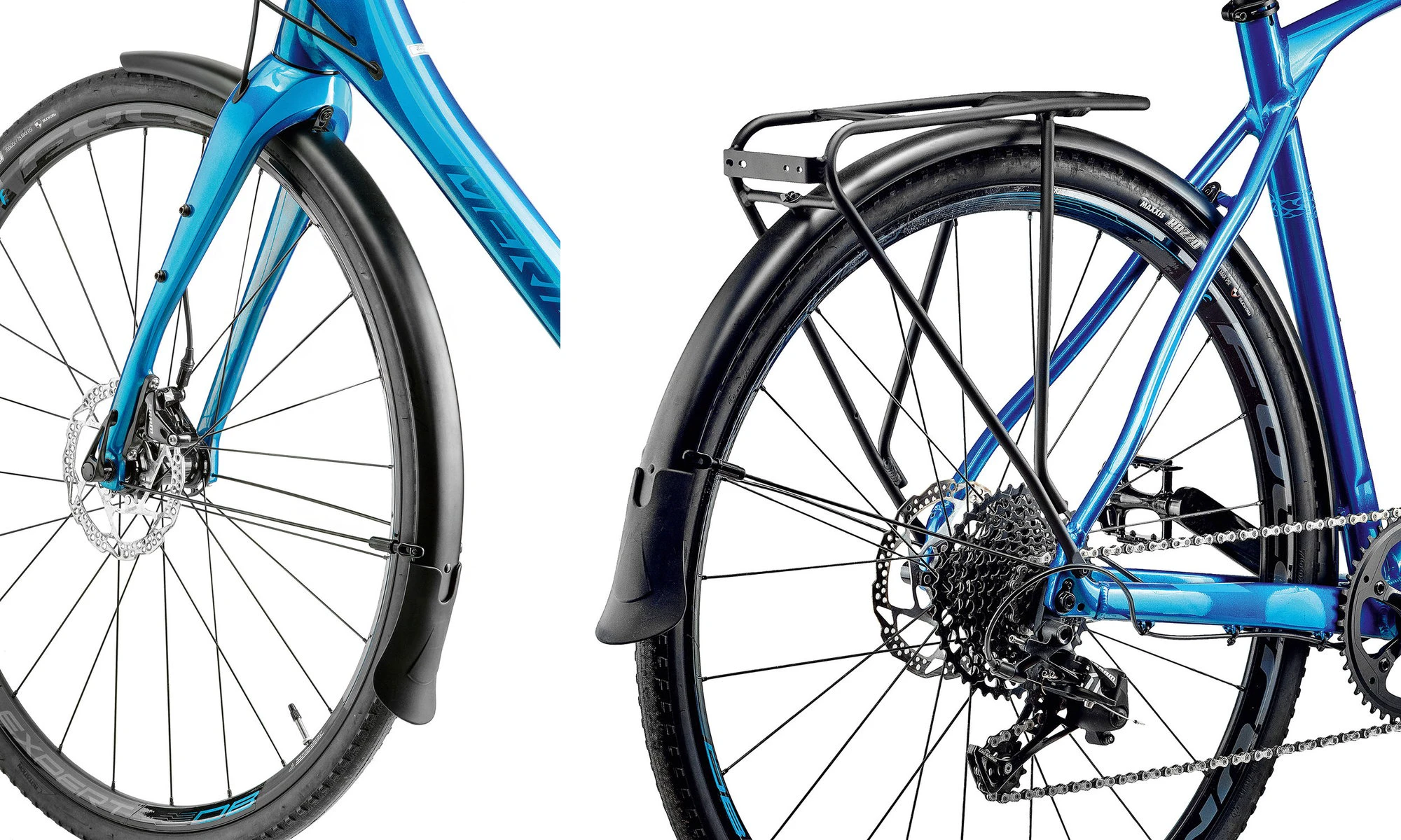 1. Apărătoare noroi Merida spate eSpeeder (L) Eq 400 cu portbagaj