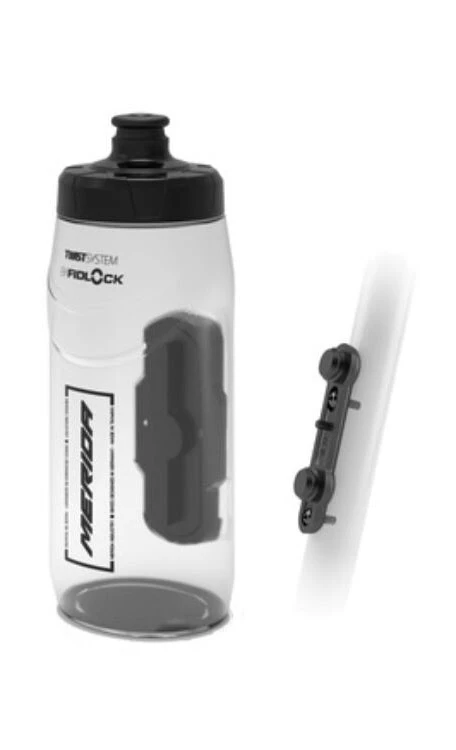1. Bidon Merida Swivel/Fidlock 620 ml transparent (fara baza)