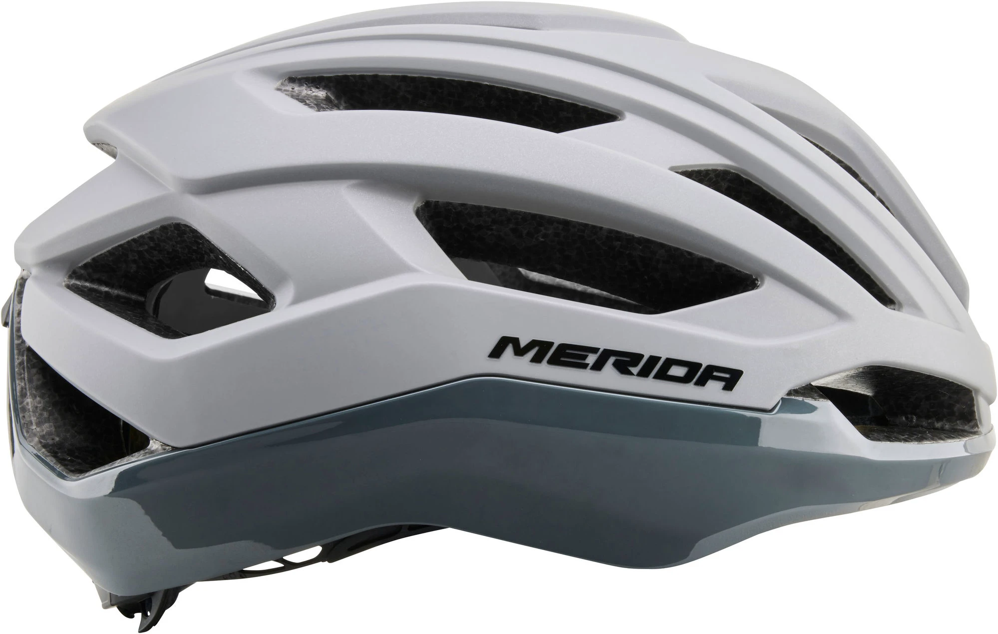 3. Cască Merida Apex 58-62cm mat gri/lucios gri - 20 fante
