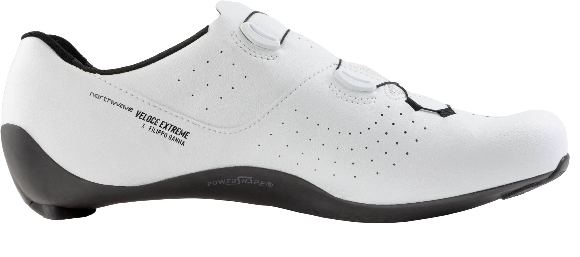 2. Pantofi Northwave Road Veloce Extreme Top Ganna 44 Alb