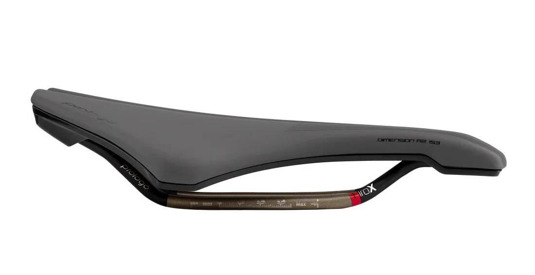 2. Șa Prologo Dimension R2 Nack 153 Anthracite/negru