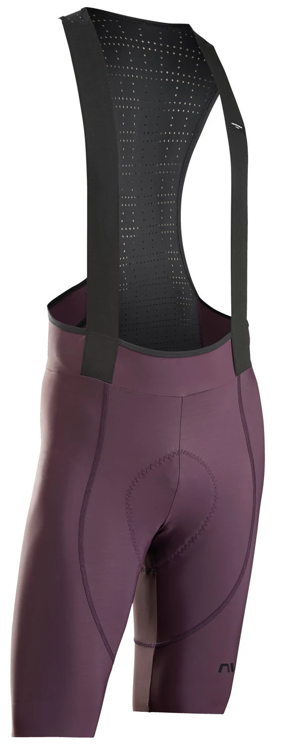 Pantaloni Northwave Fast Scurt XXL Cu Bretele, Bordeiu - 205563