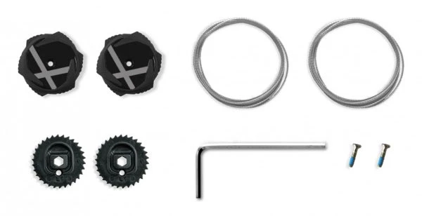 1. Accesoriu pantofi Northwave Slw X-Dial set cataramă, negru
