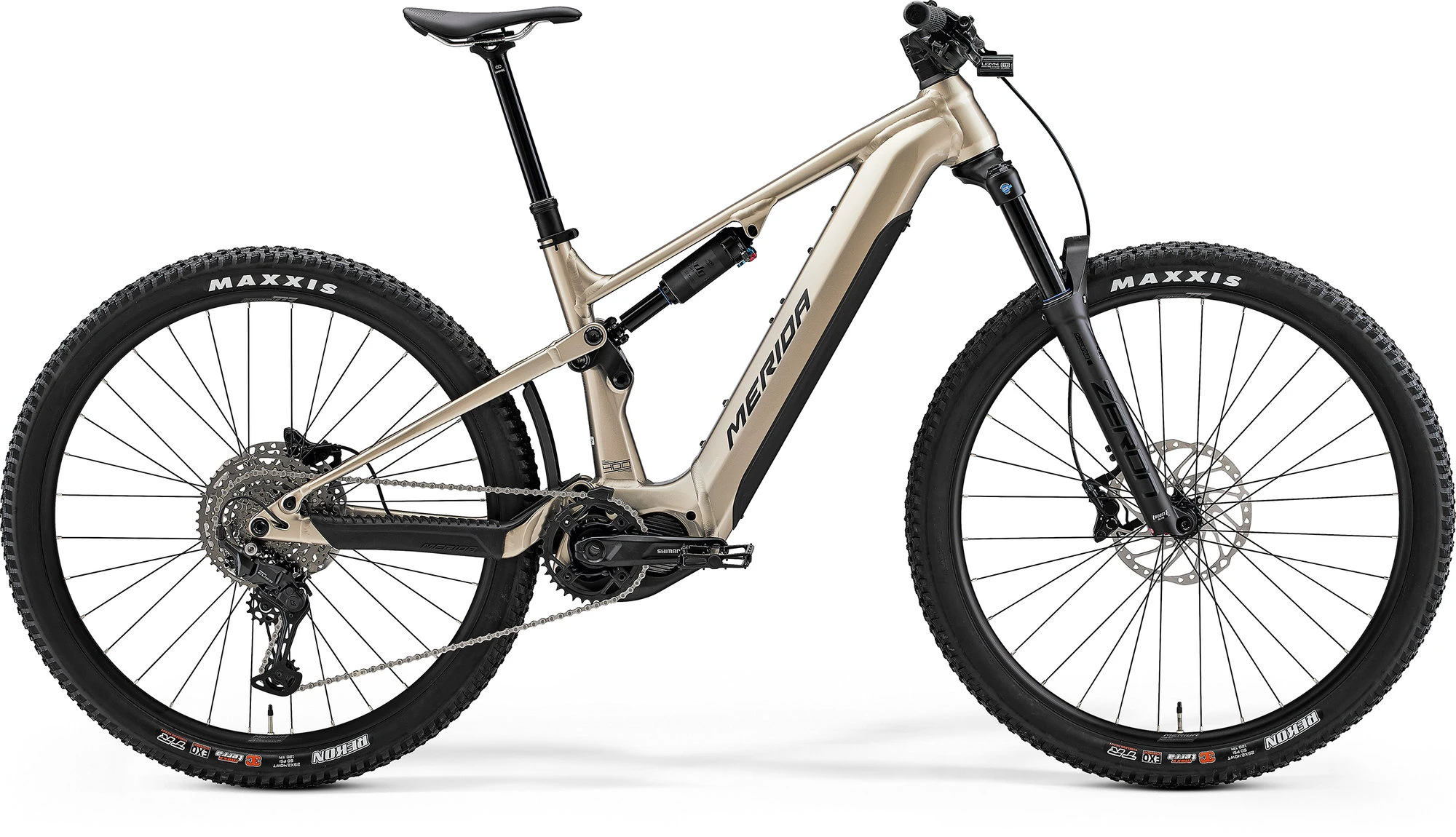 1. Merida eOne-Forty 400 Crem (Negru) - Shimano