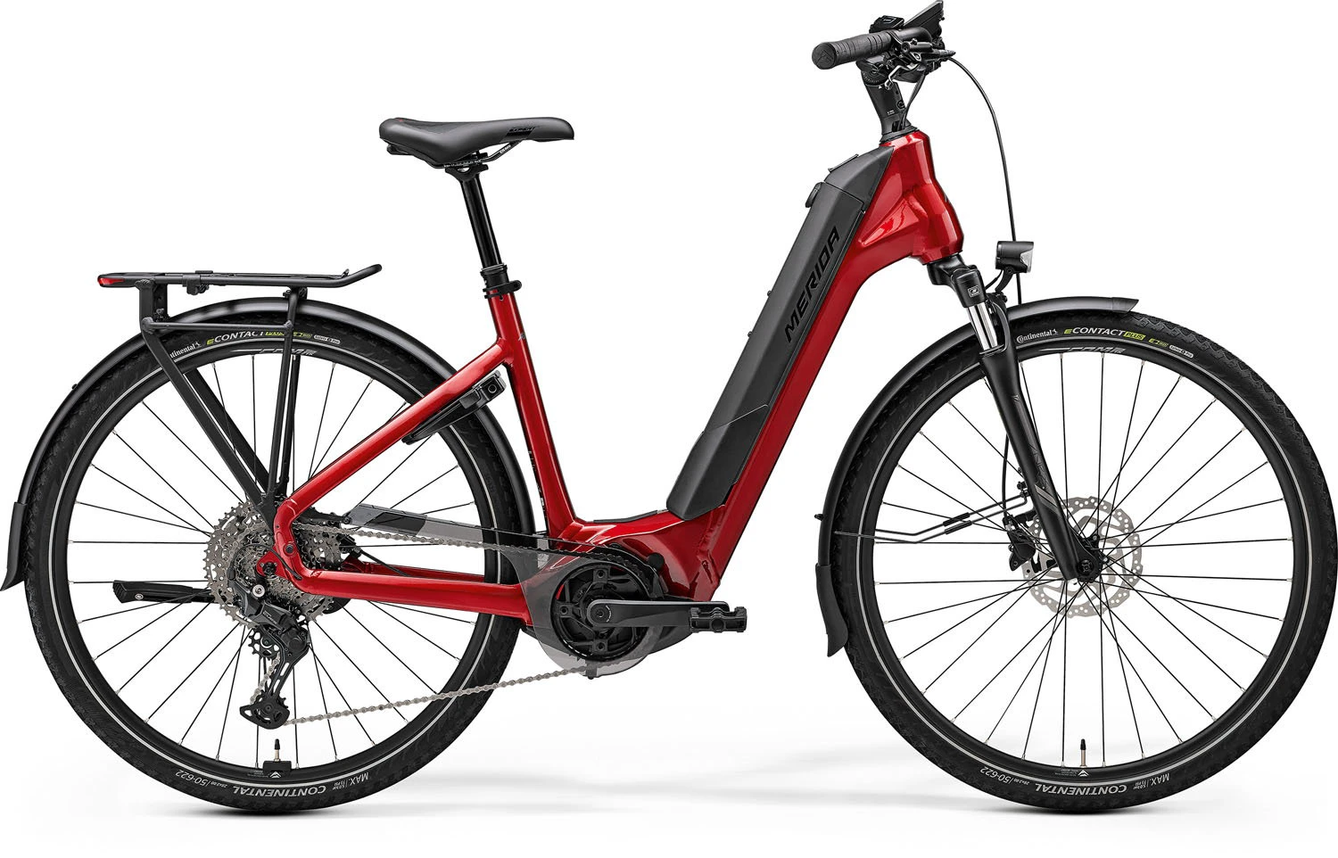 Merida eFloat City 600 Eq I2 XS Căpșunăînchisă (Gri) - Bosch - 205659