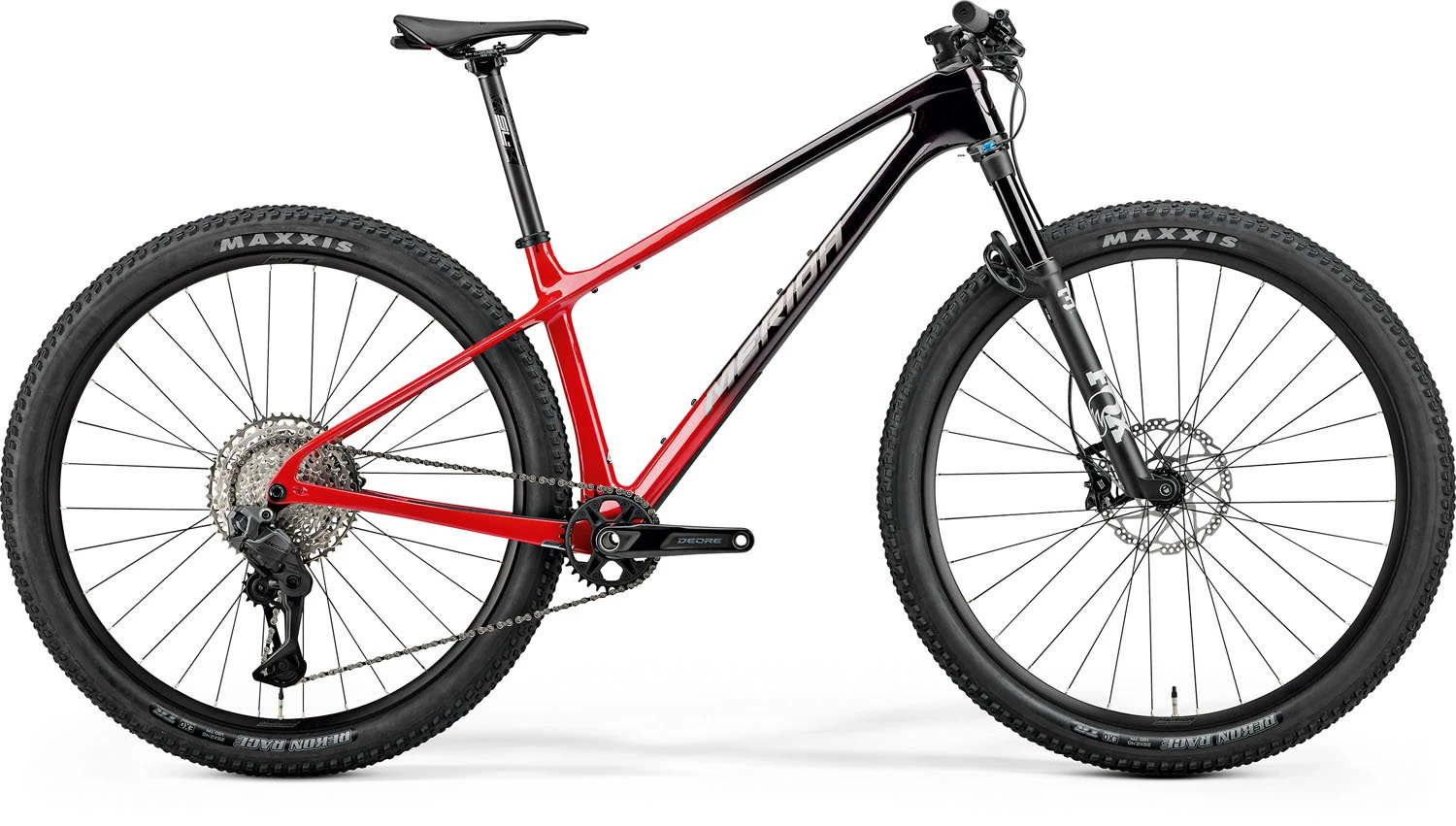 1. Merida Big.Nine 7000 L Negru/Roșu (Gri)