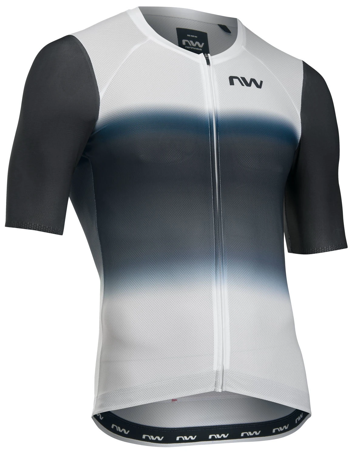 Tricou Northwave Blade Air scurt XXL alb/negru - 205813