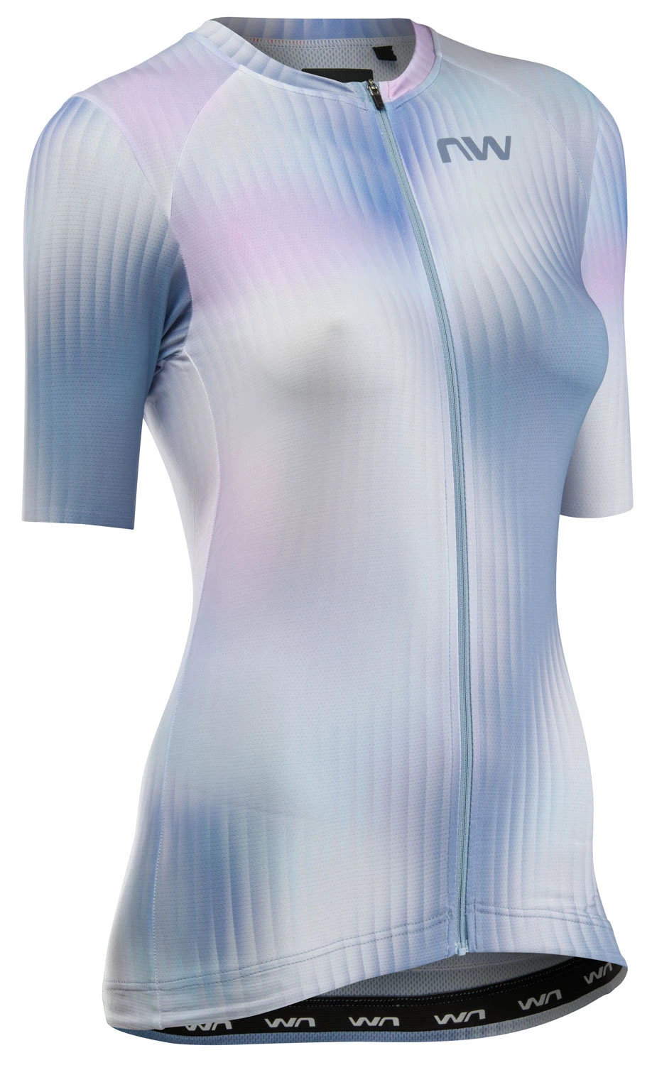 1. Tricou Northwave Blade Wmn damă scurt S gri gheață