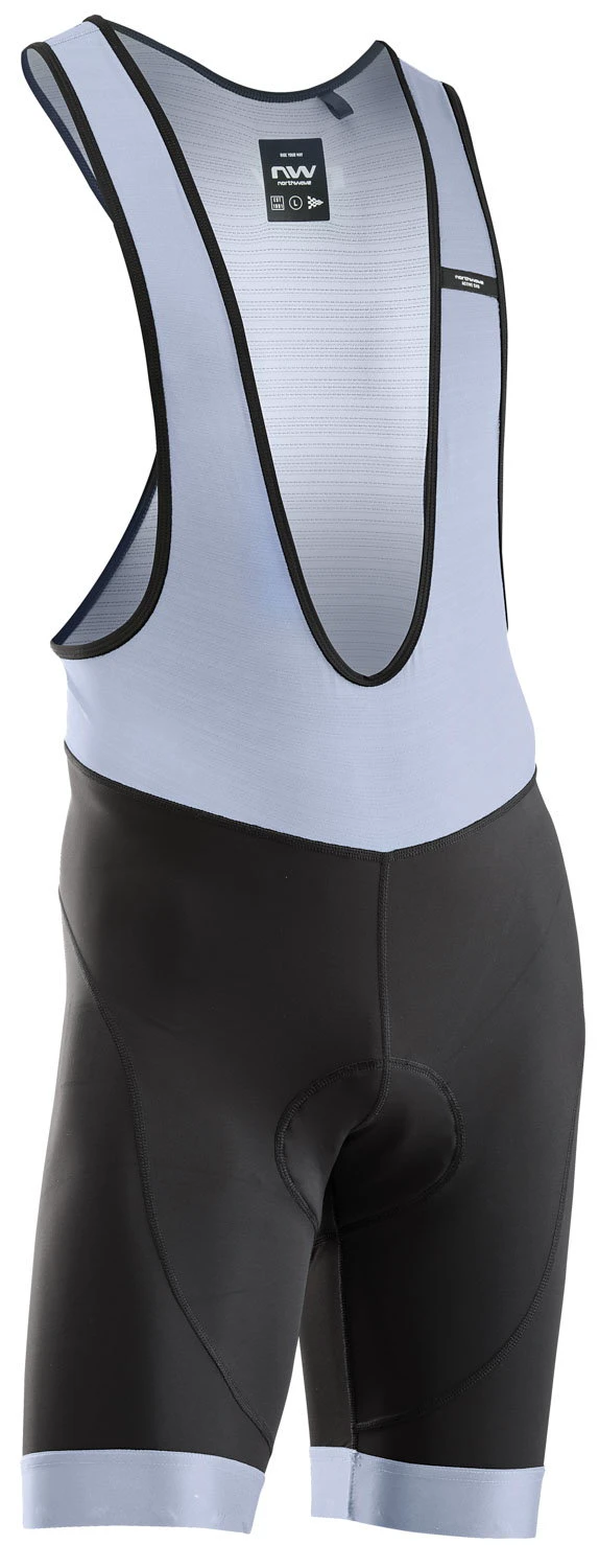 Pantaloni Northwave Active Evo scurt XL bretele, negru/grigheață - 205535