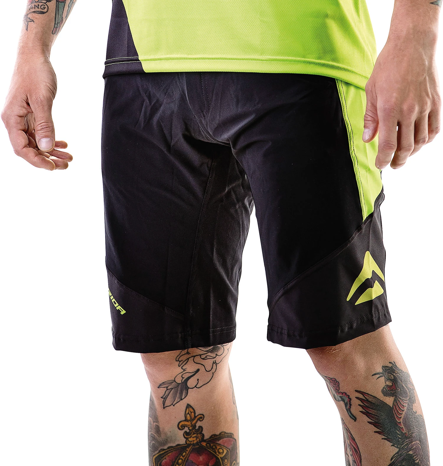 1. Pantaloni Merida Enduro Design scurt XL baggy fără bazon verde Freeride Line