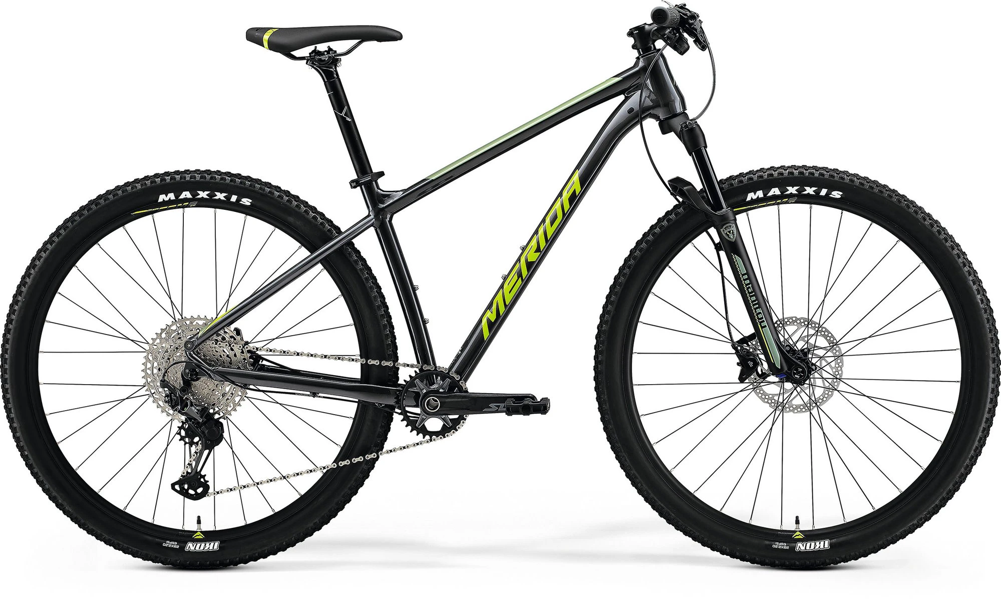 1. Cadru Merida Big.Nine Slx-Edition Argintiuînchis (Verde/Argintiu)