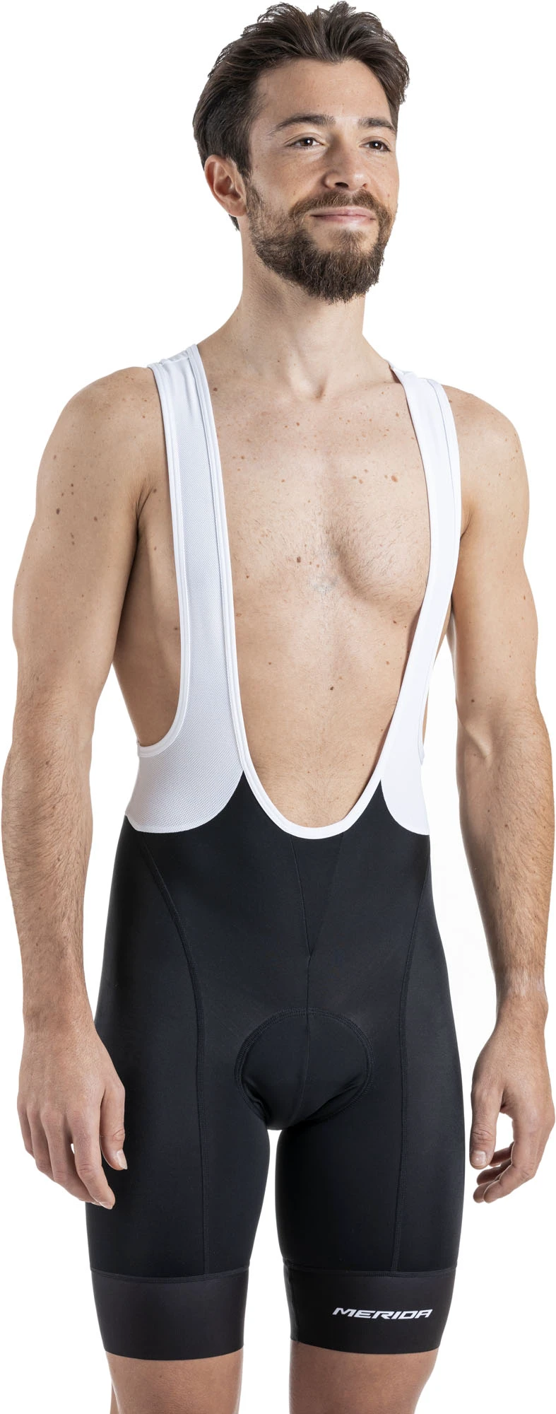 Pantaloni Merida Razor 255 scurt S Negru - Bretele - 204757
