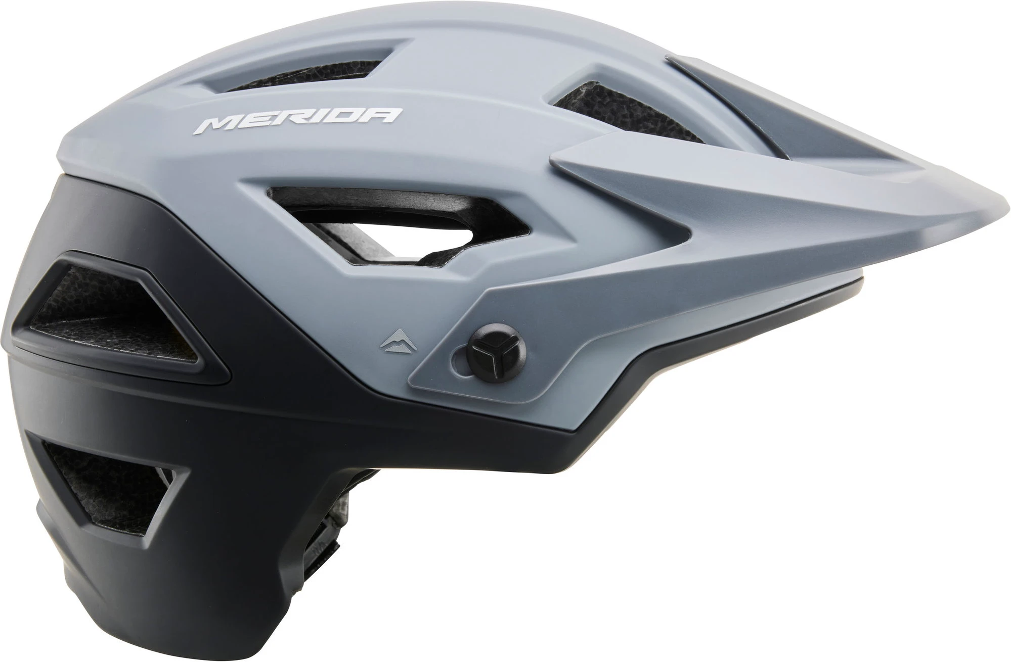 3. Cască Merida Trailbanger mat gri/mat negru