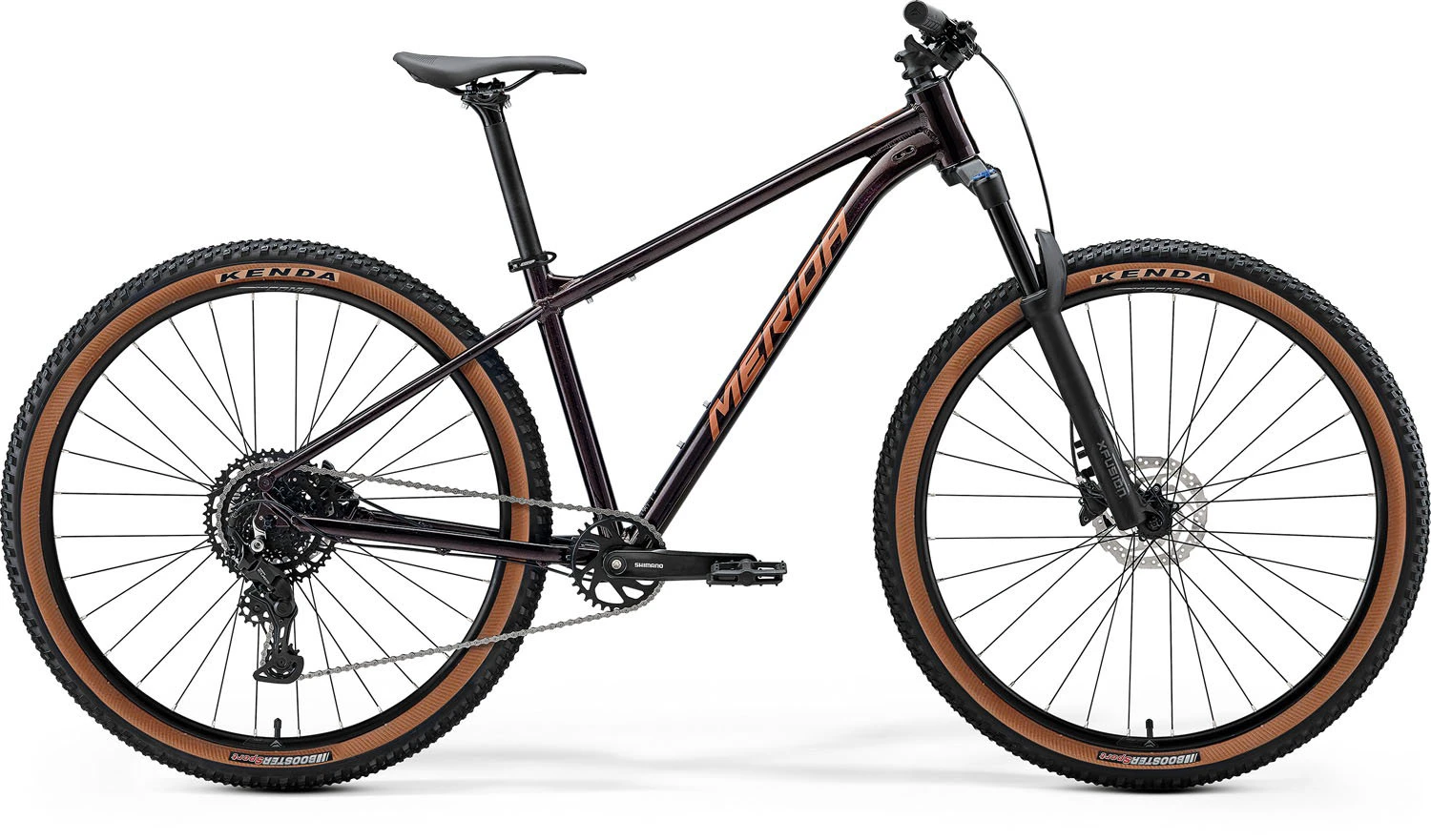 1. Merida Big.Nine 40 L Negrumetal (Roșu)