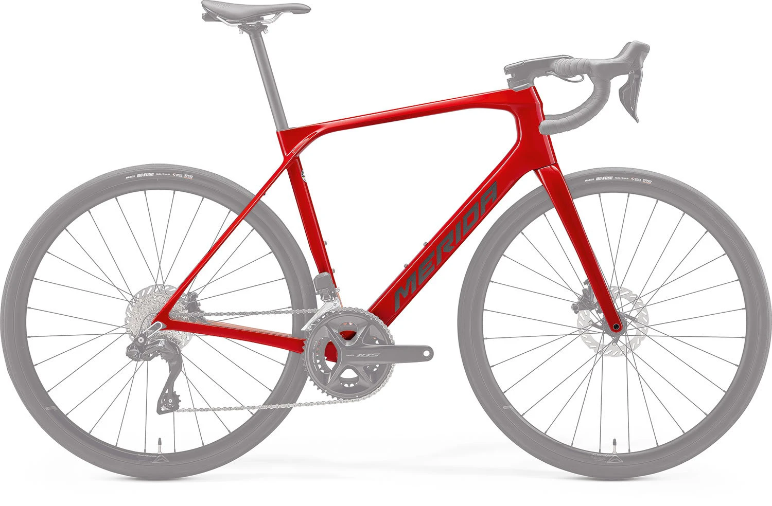 Cadru Merida Scultura Endurance 6000 S Închis Roșuviu (Griarmă) - 204564