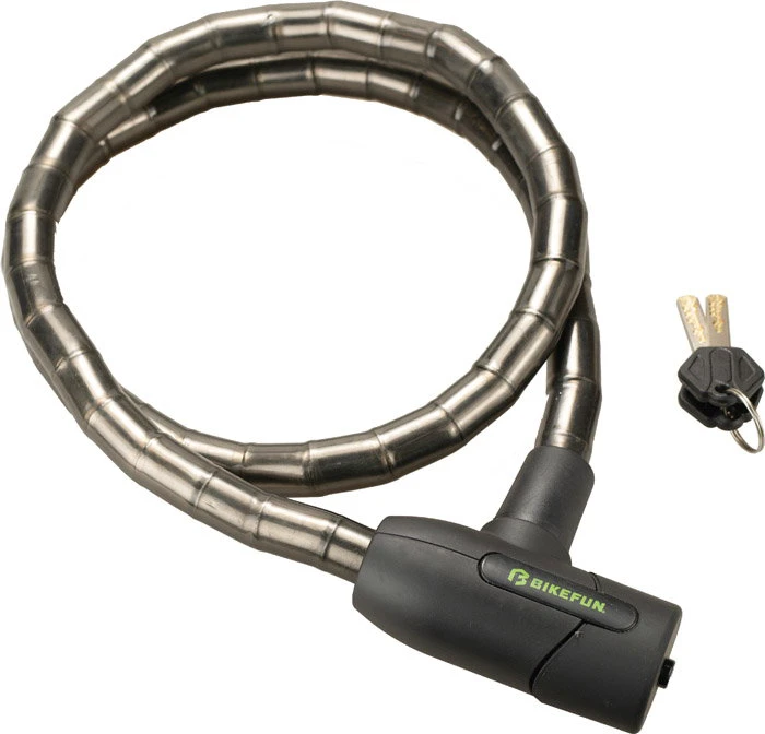 1. Lacăt Bikefun Bull 2 cu armătură 18x1200 mm - L2028-18-1200