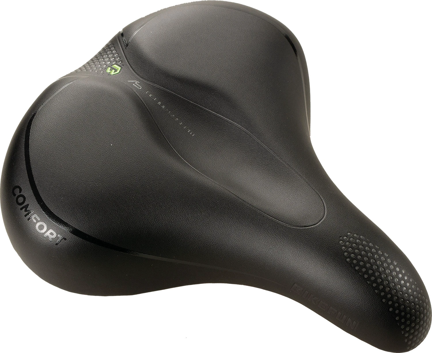 1. Șa Bikefun Varese Comfort trekking damă negru - D5347Sd