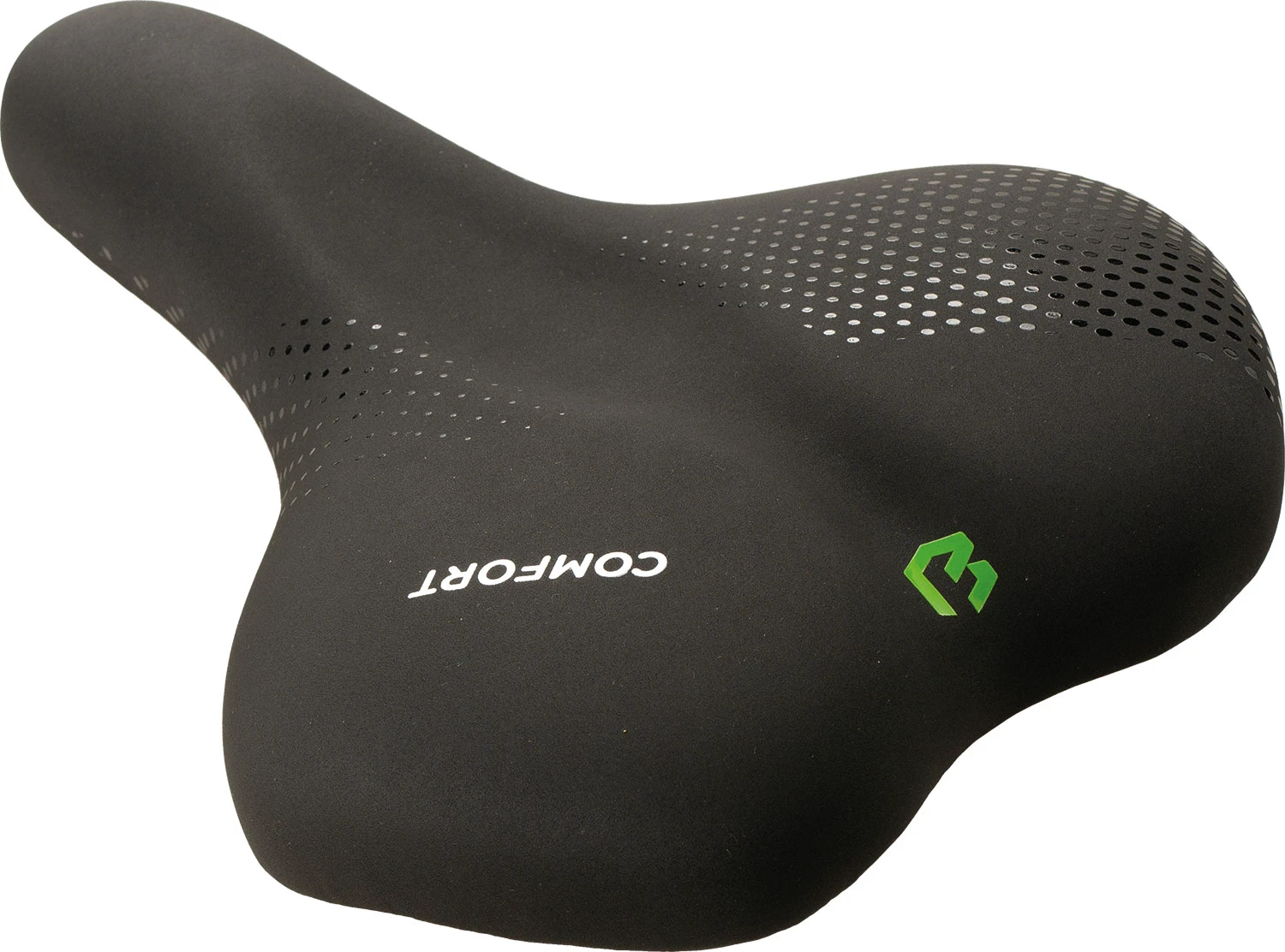2. Șa Bikefun Geneve Comfort trekking damă negru Memory Foam - D2261Q